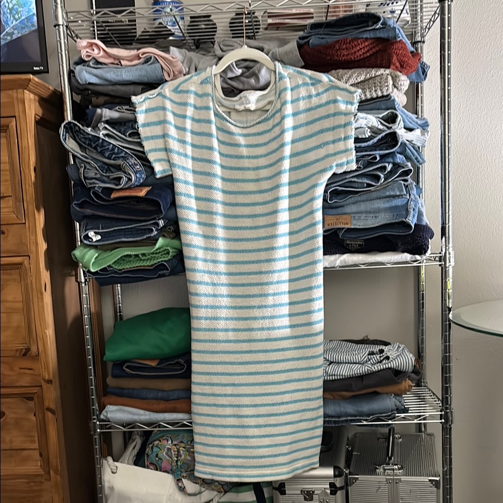 Lou & Grey Blue and White Striped Tunic